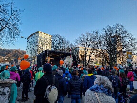 Demo gegen Coronamaßnahmen