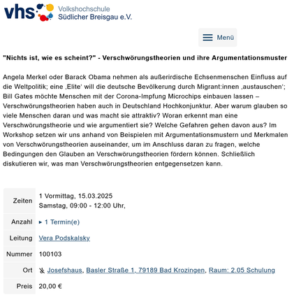 VHS - Teil der Propaganda