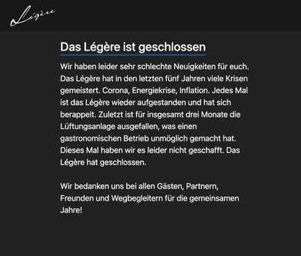 Die Strafe folgt....